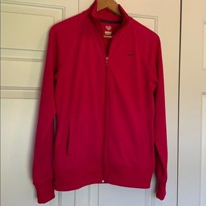 Hot Pink Nike Jacket, full zip